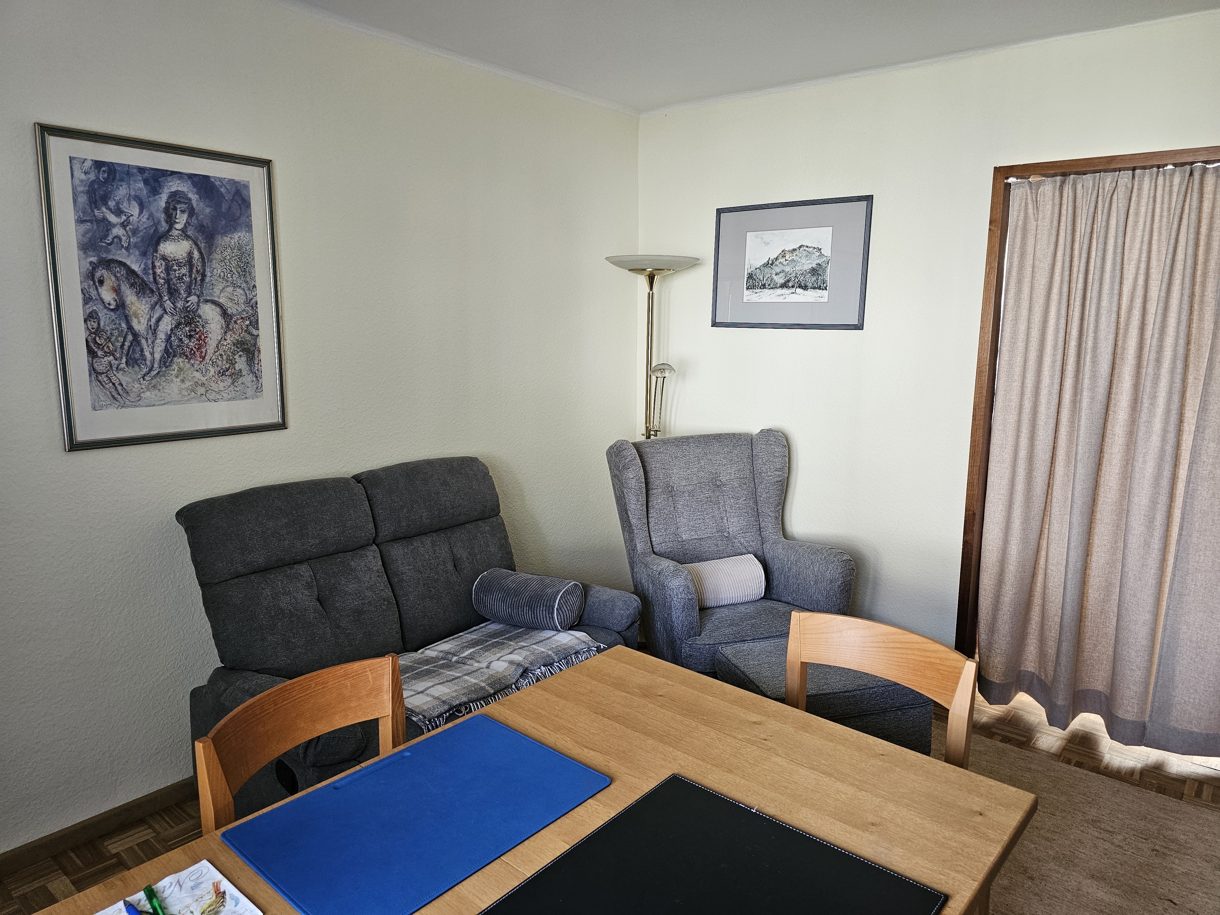 Ferienwohnung EG Wohnzimmer – Haus Klara Vinningen